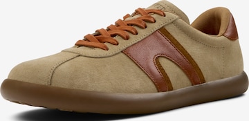 CAMPER Platform trainers in Beige: front
