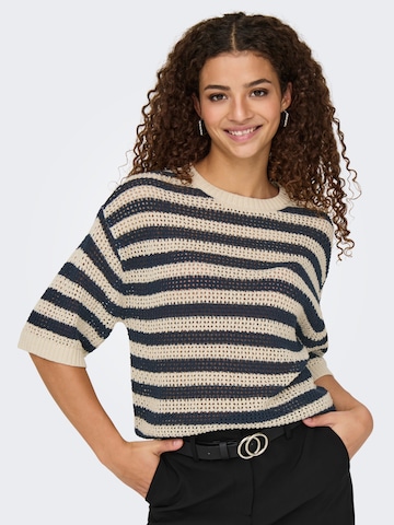 JDY Sweater in Beige: front