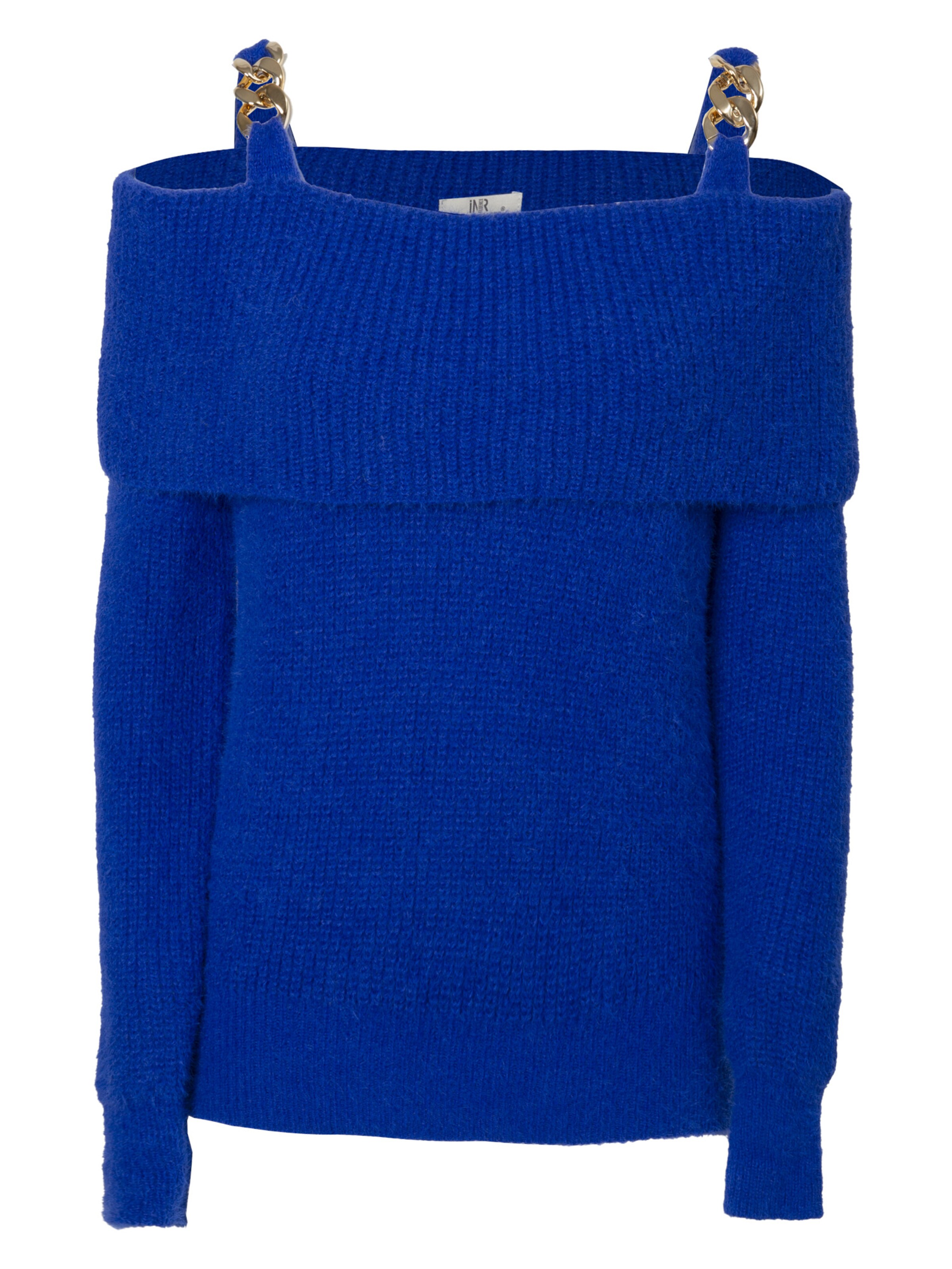 Influencer Sweater in Blue: front