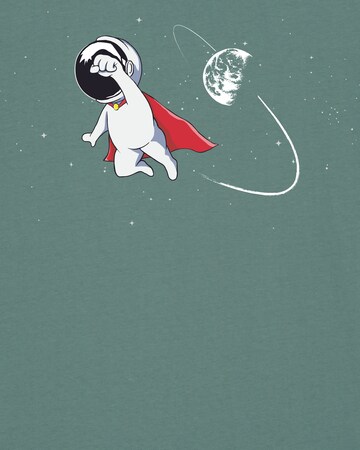 T-Shirt 'Superastronaut' Watapparel en vert