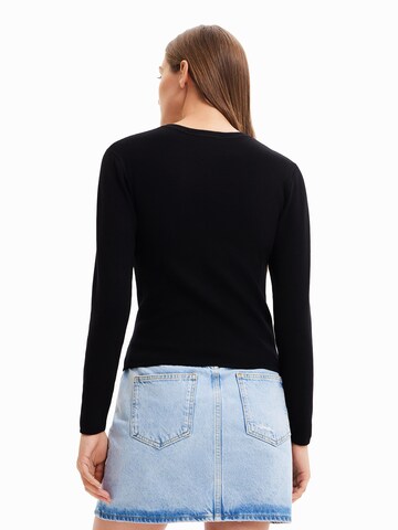 Desigual Sweater 'Cuore' in Black
