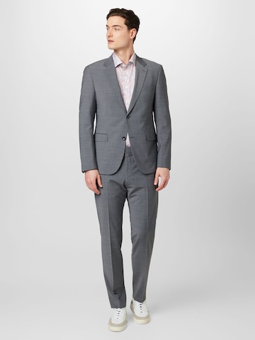 Coupe slim Costume 'Aidan' STRELLSON en gris : devant