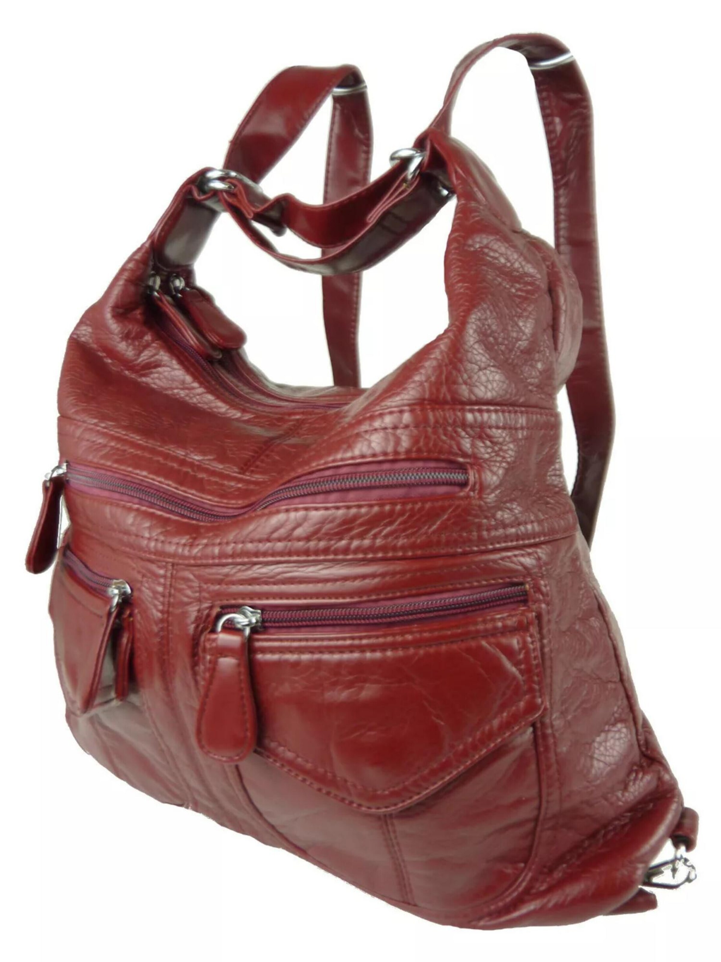 Kumixi Backpack '2in1 Rucksacktasche' in Red: front