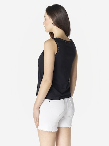 KOROSHI Top w kolorze czarny