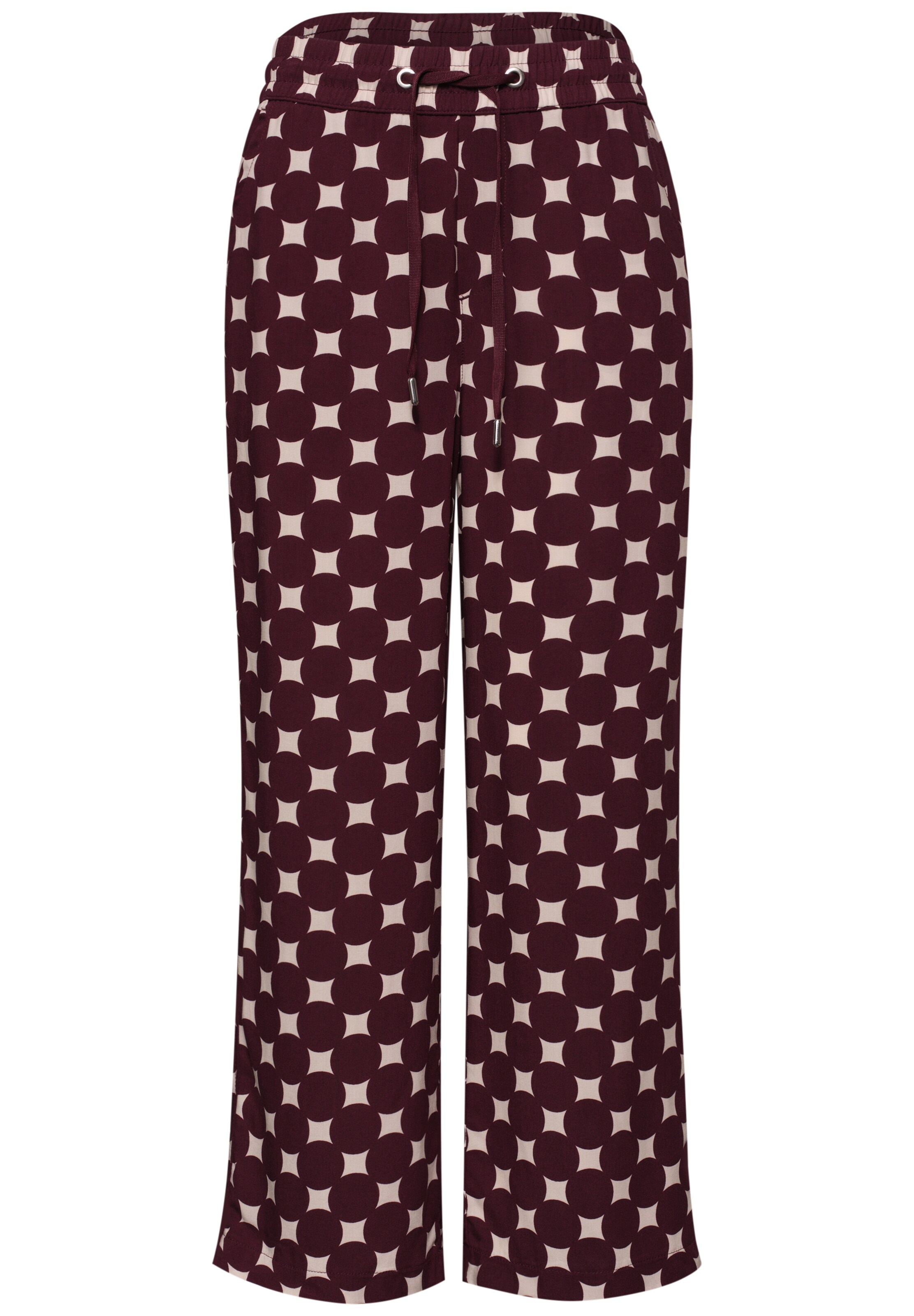STREET ONE Pants in Red: front