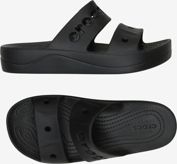 Crocs Sandalen 36,5 in Schwarz: Vorderseite