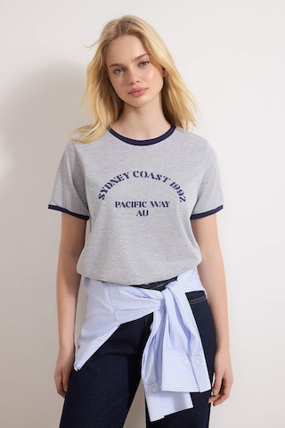 Trendyol Shirt in Grey: front