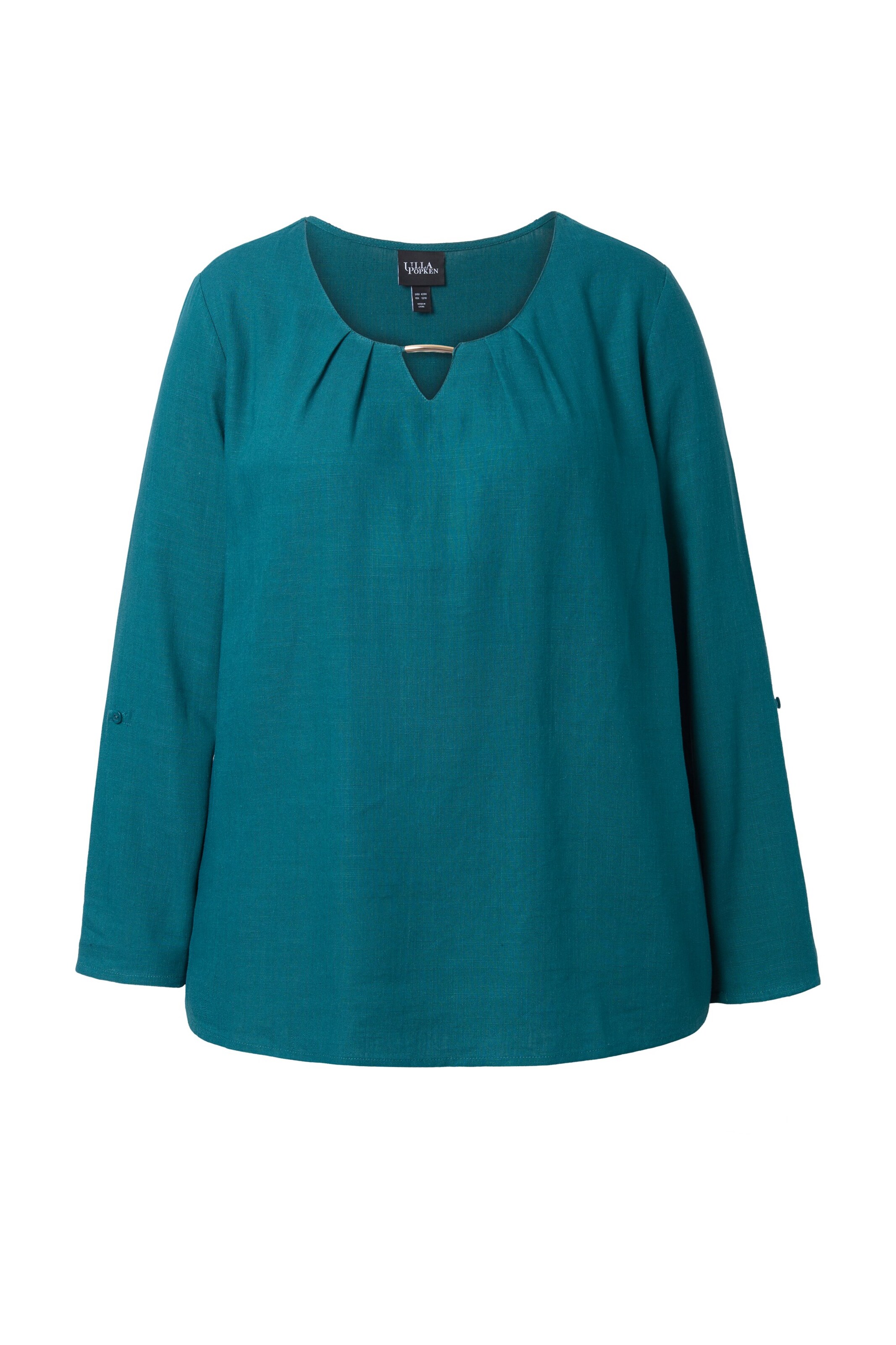 Ulla Popken Bluse in Grün: Vorderseite