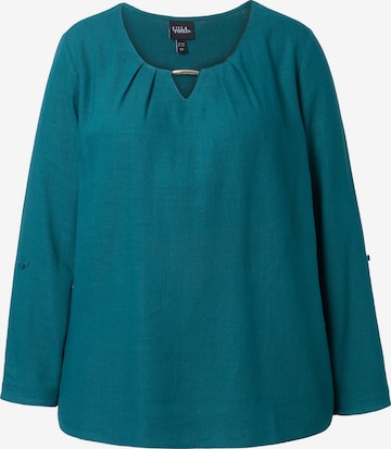 Ulla Popken Blouse in Green: front