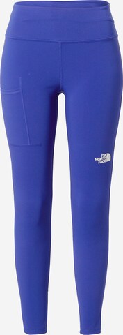 THE NORTH FACE Sportbroek in Blauw: voorkant