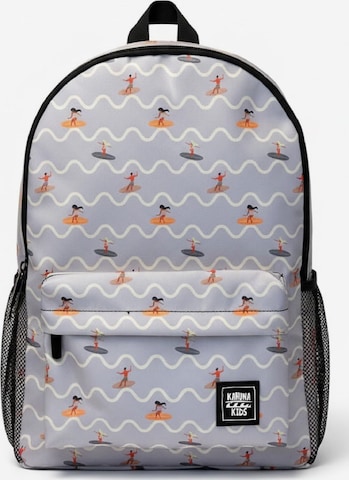 Kahuna Kids Backpack in Grey: front