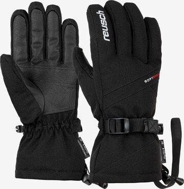 REUSCH Athletic Gloves 'Outset R-TEX® XT' in Black: front