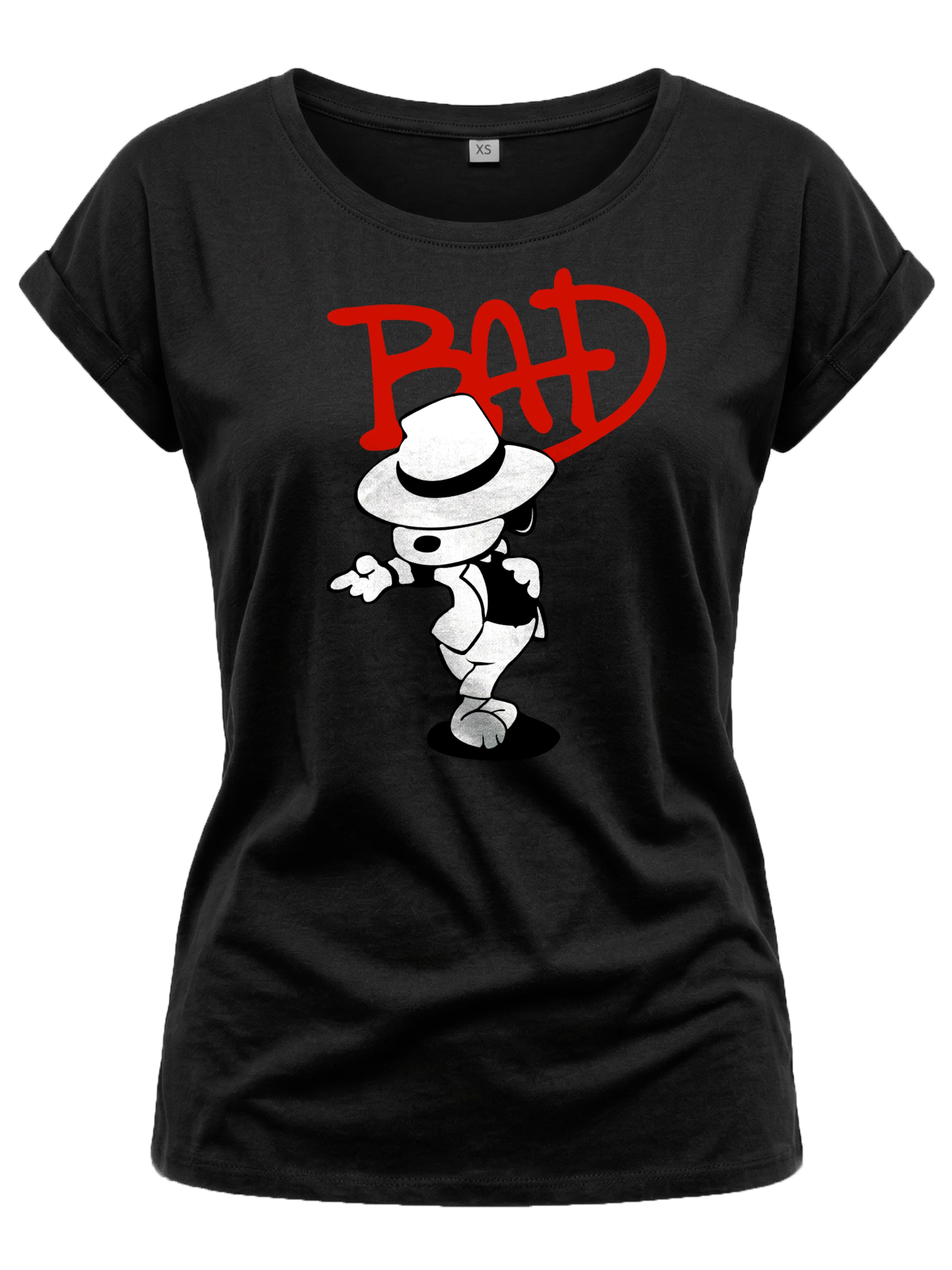 MAKAYA Shirt 'Bad Dog' in Black