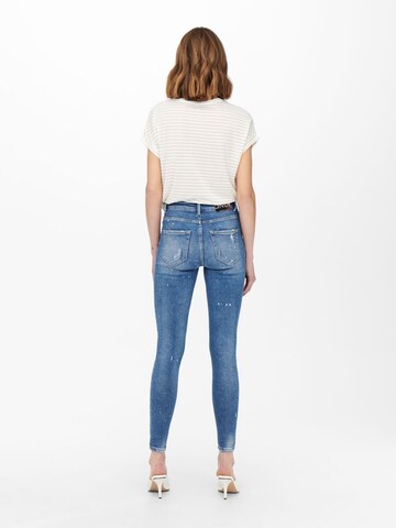 ONLY Skinny Jeans 'Mila Life' in Blue