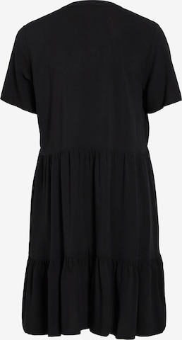 VILA Košeľové šaty 'Paya' - Čierna