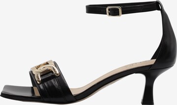 FELIPA Strap Sandals 'Felipa' in Black: front