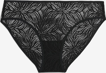juoda Calvin Klein Underwear Moteriškos kelnaitės 'SHEER MARQUISETTE': priekis