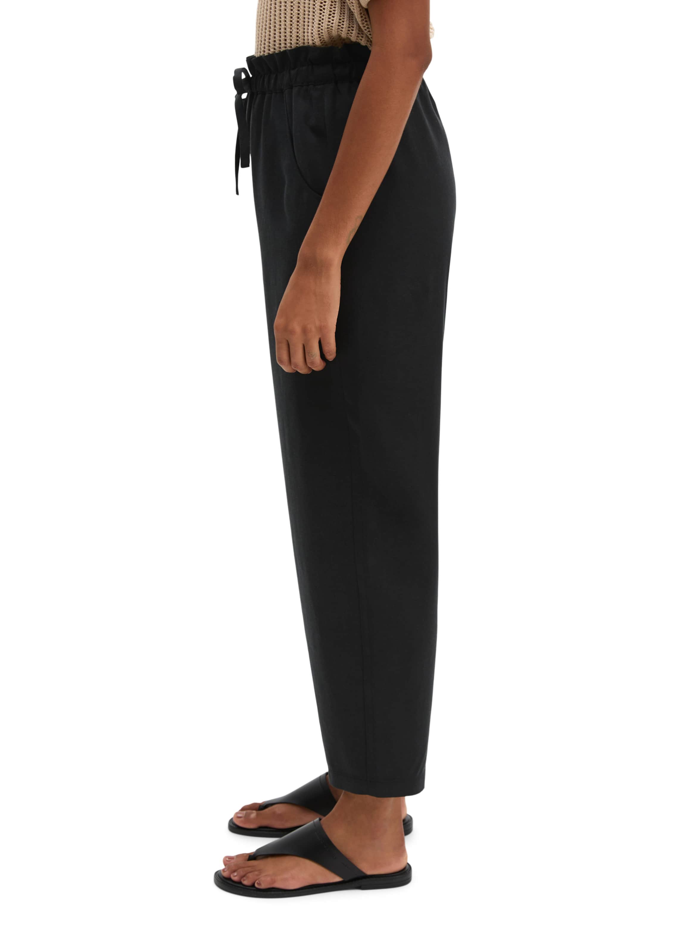 Marc O'Polo Loosefit Hose in Schwarz