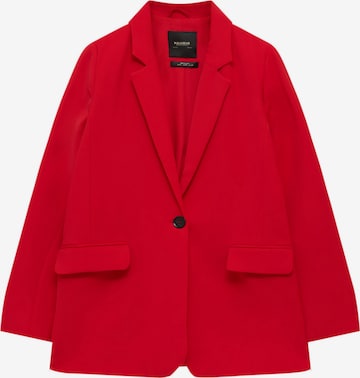 Pull&Bear Blazer in Red: front