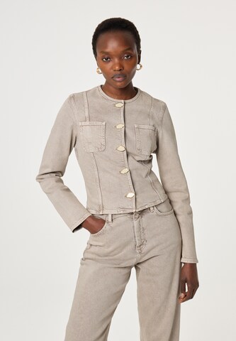 Fabienne Chapot Tussenjas in Beige: voorkant