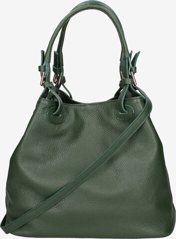 Borsa a spalla di Gave Lux in verde: frontale