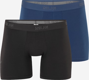 Boxers SLOGGI en bleu : devant