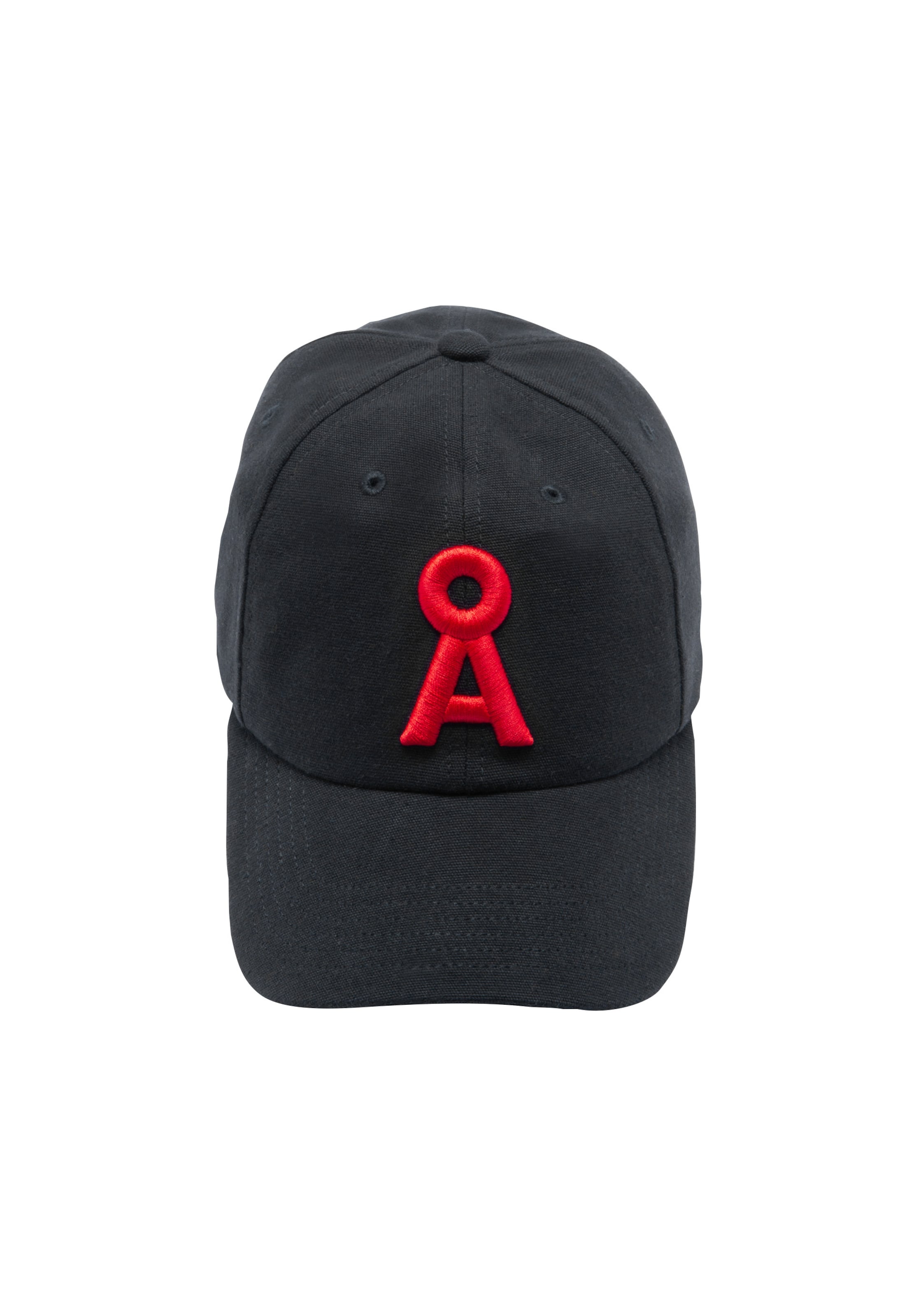 ARMEDANGELS Pet 'YENAAS' in Zwart: voorkant