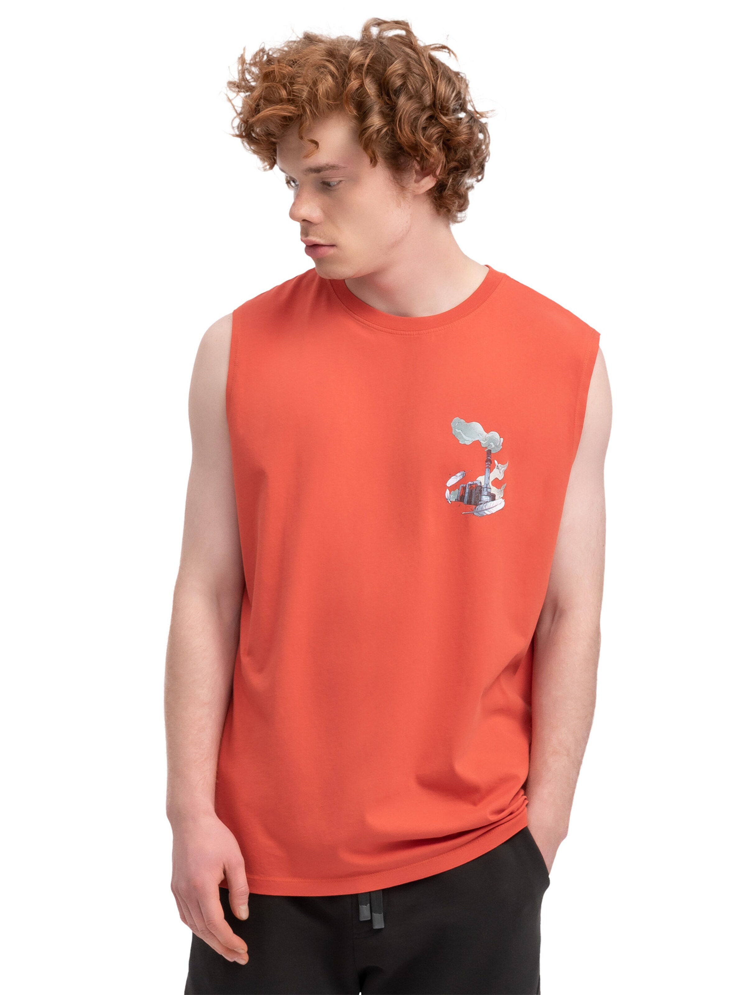 Maglietta 'Heliopause' di Kaft in arancione