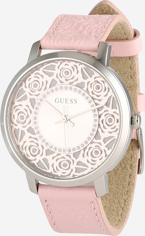 GUESS Analogové hodinky 'DAHLIA' – pink: přední strana
