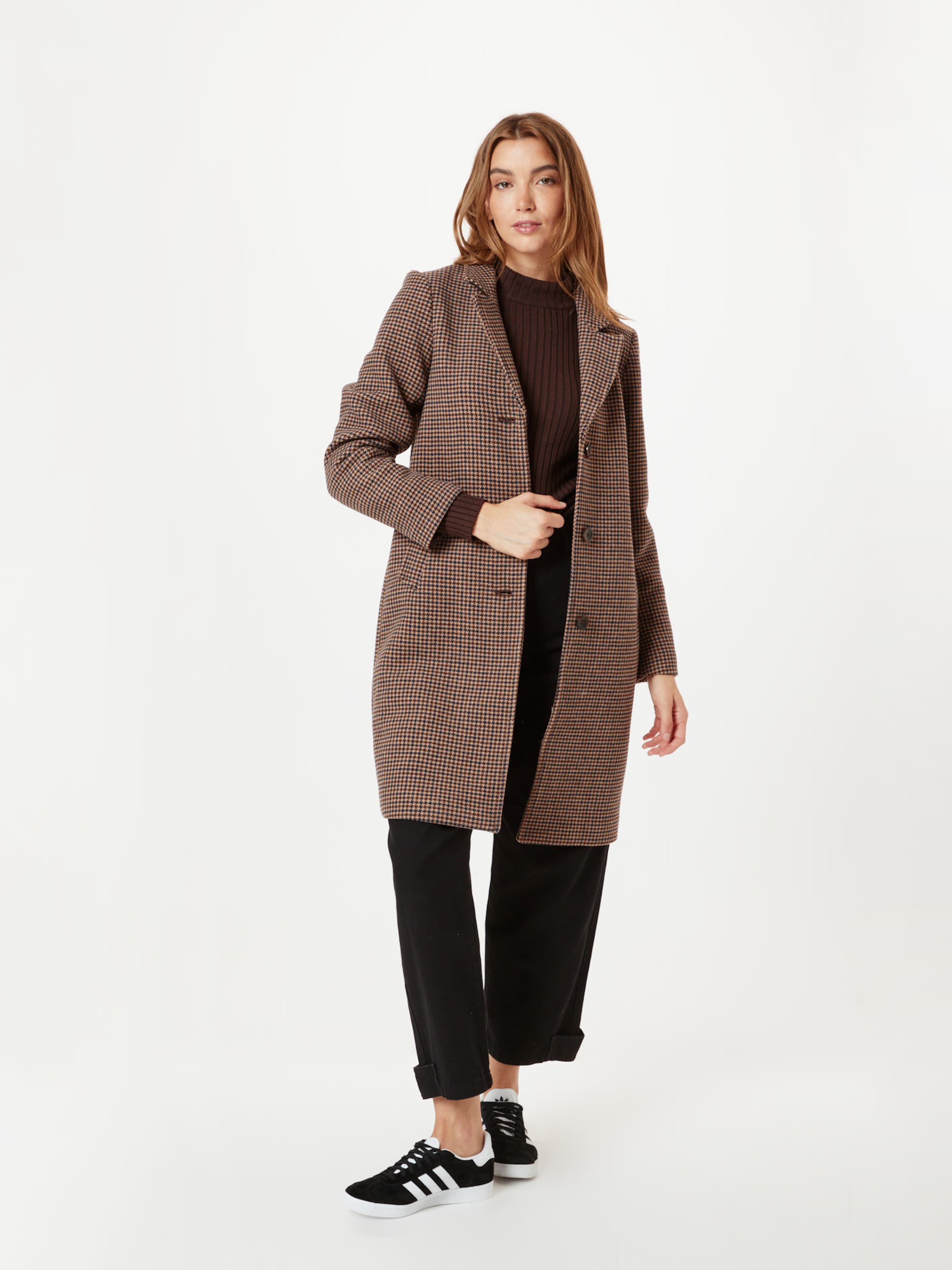 Manteau mi saison Abercrombie Fitch en Noisette Brun Fonc