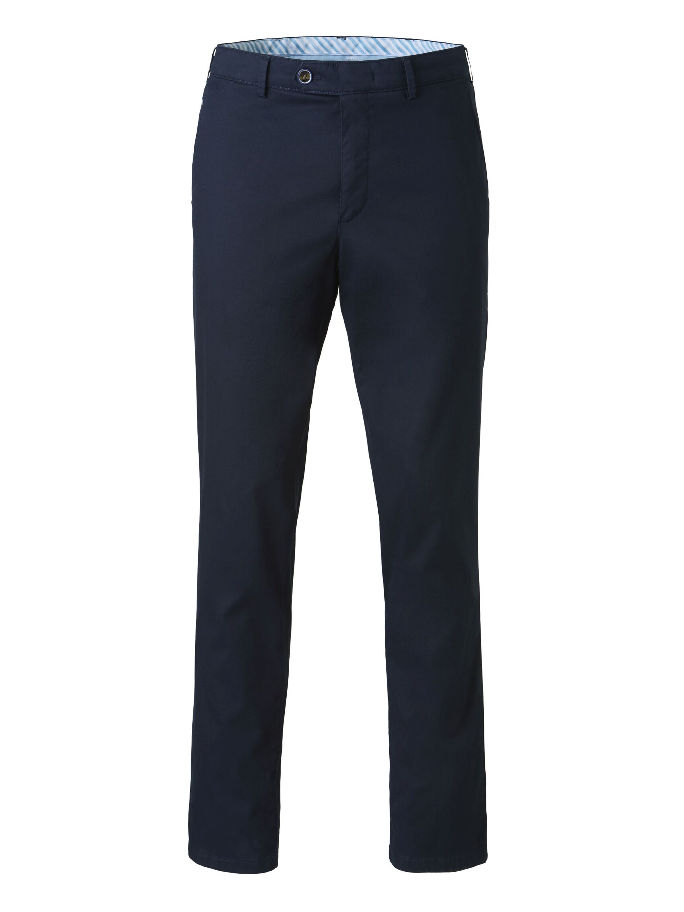 MEYER Regular Chino 'Roma 1-5080' in Blauw: voorkant