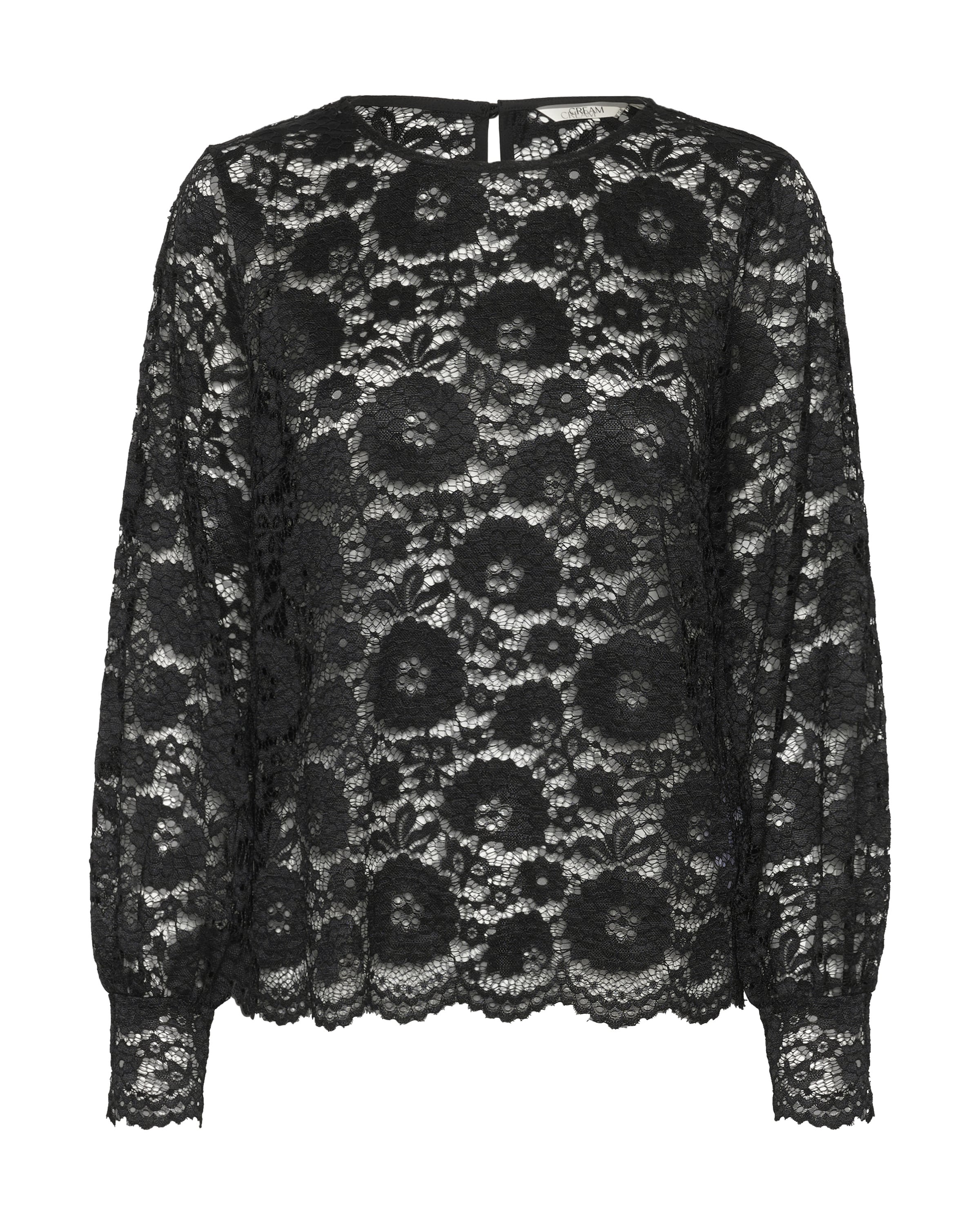 Cream Pluus 'Shuri', värv must: eest vaates