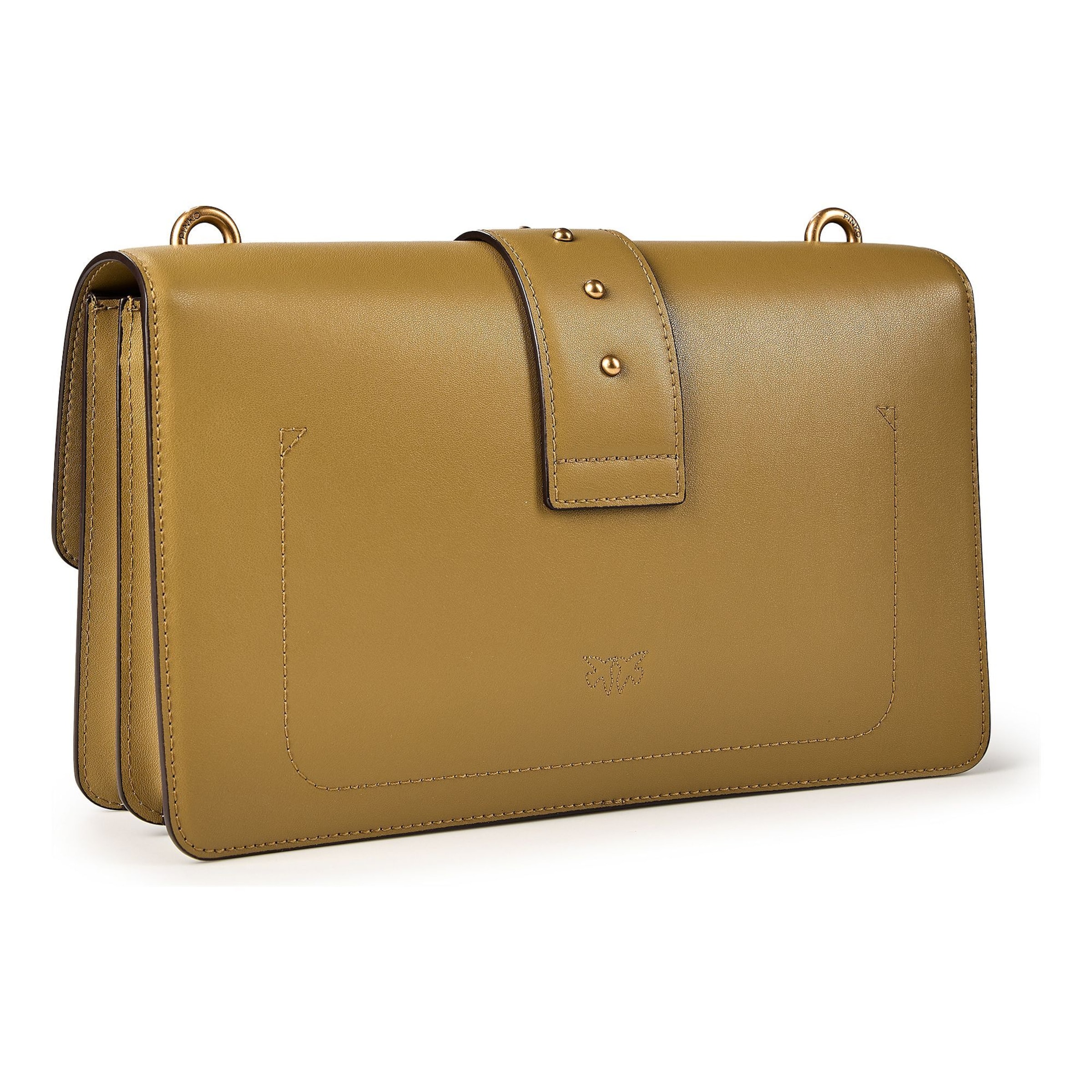 Sac à bandoulière 'Love One' PINKO en jaune