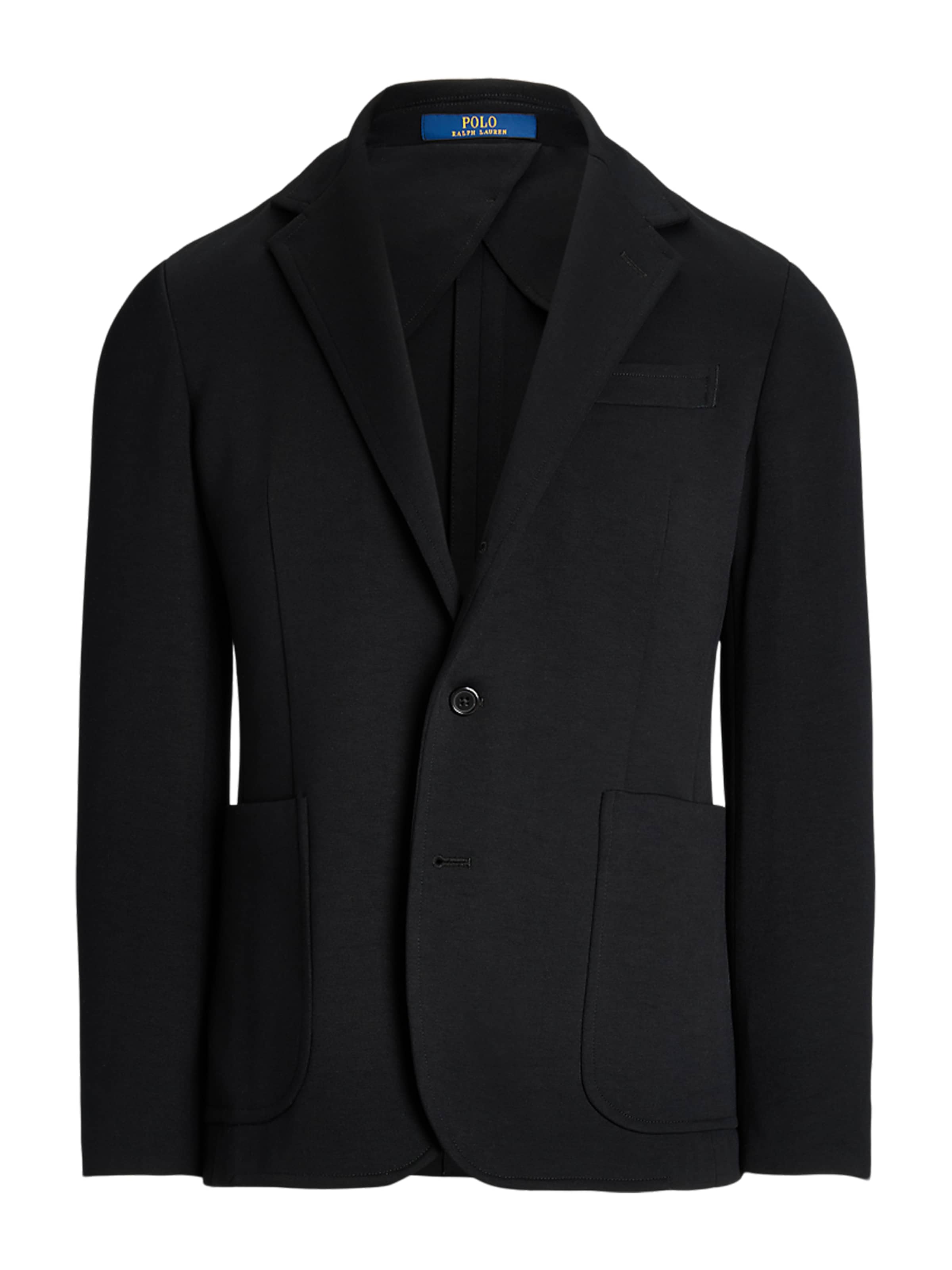 Polo Ralph Lauren Regular fit Colbert in Zwart: voorkant