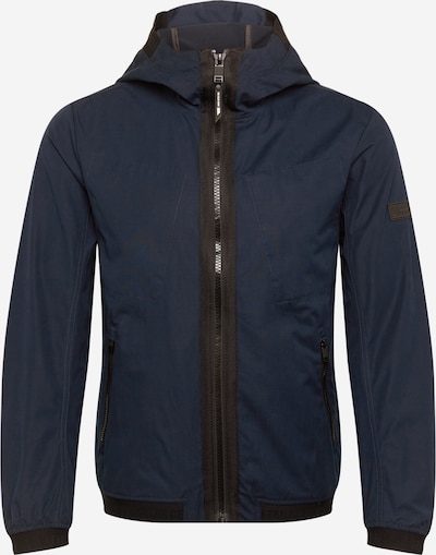 TOM TAILOR DENIM Veste mi-saison en bleu foncé / noir, Vue avec produit