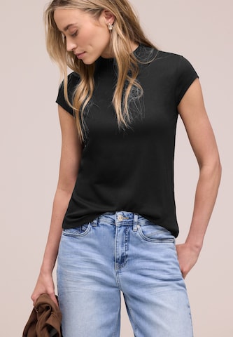 STREET ONE Shirt in Black: front
