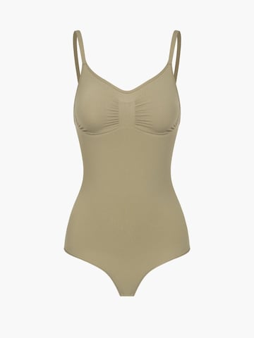 cfab Shaping bodysuit 'Sculpting Shapewear mit String' in Green: front