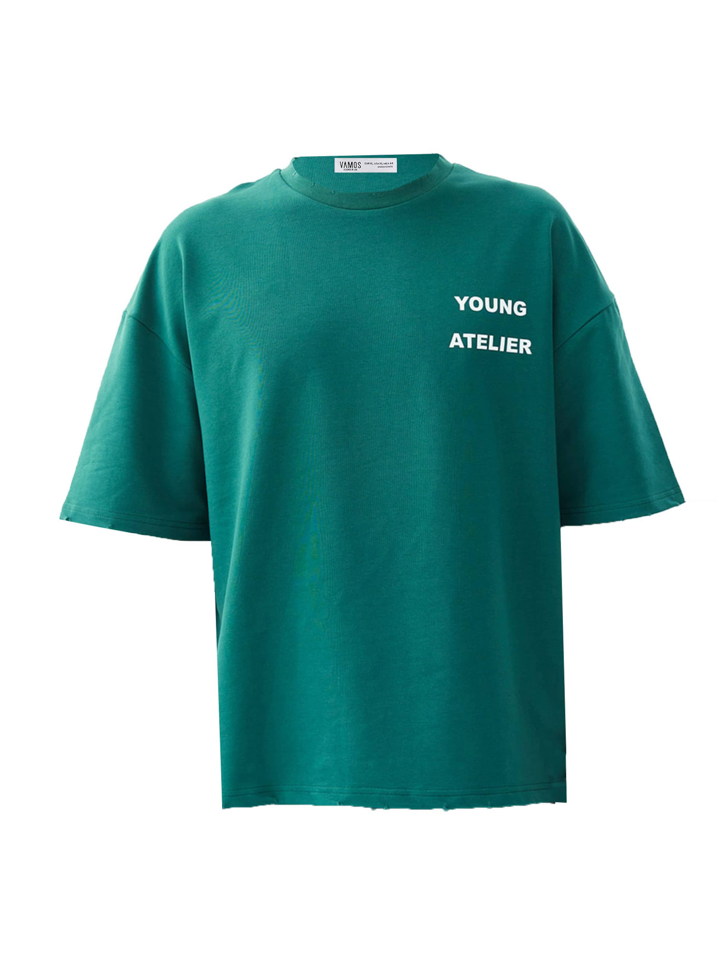 VAMOS CLO Футболка в Зеленый: спереди