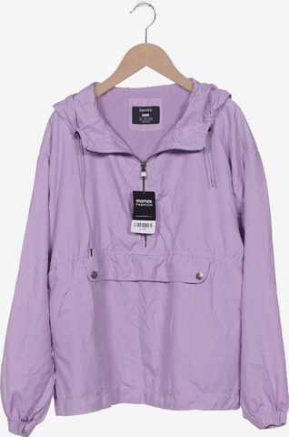 Bershka Jacket & Coat in L in Purple: front
