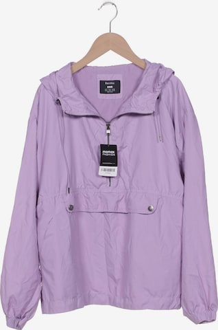 Bershka Jacket & Coat in L in Purple: front