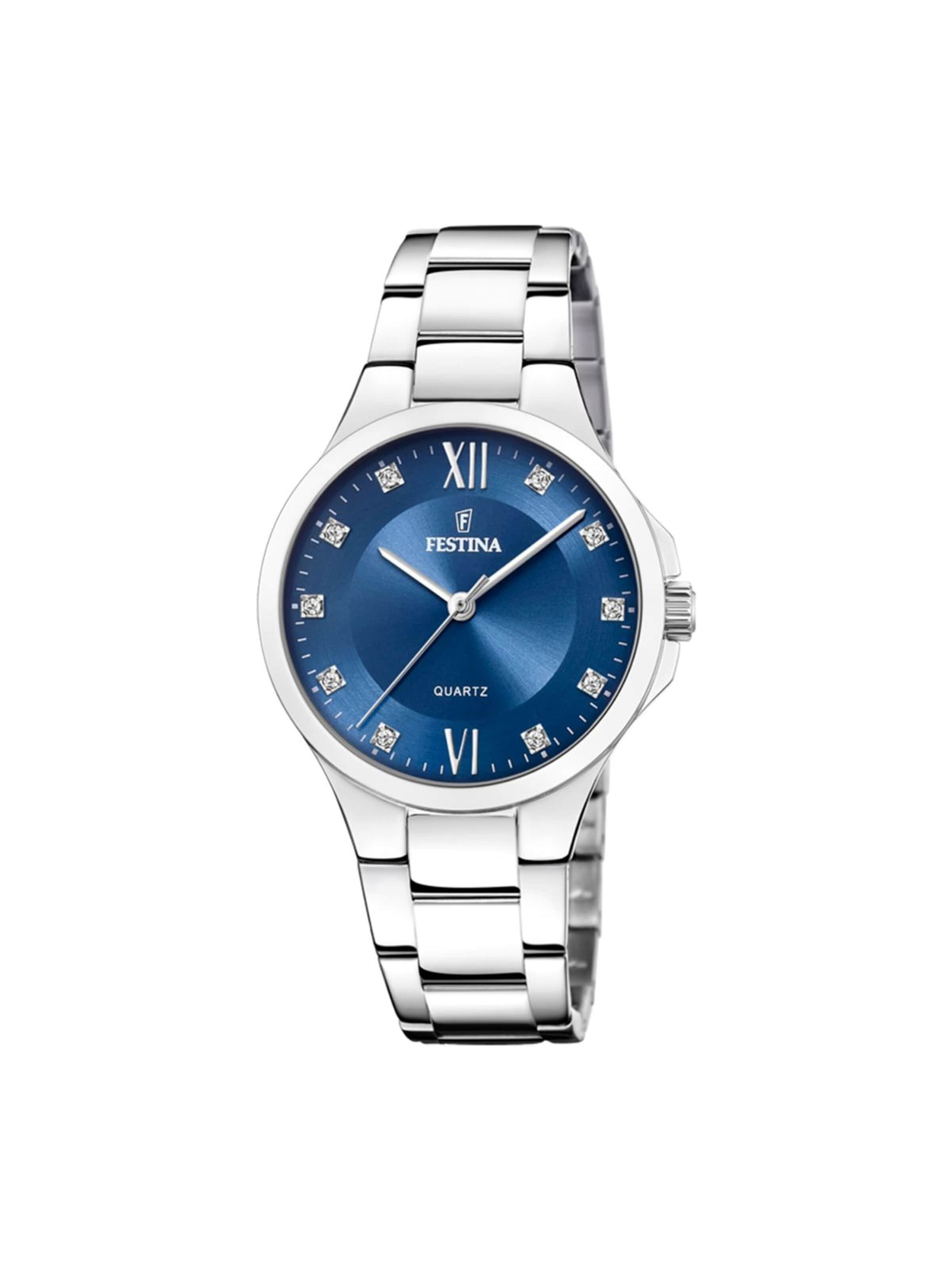 Montre à affichage analogique FESTINA en bleu : devant