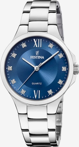 Montre à affichage analogique FESTINA en bleu : devant