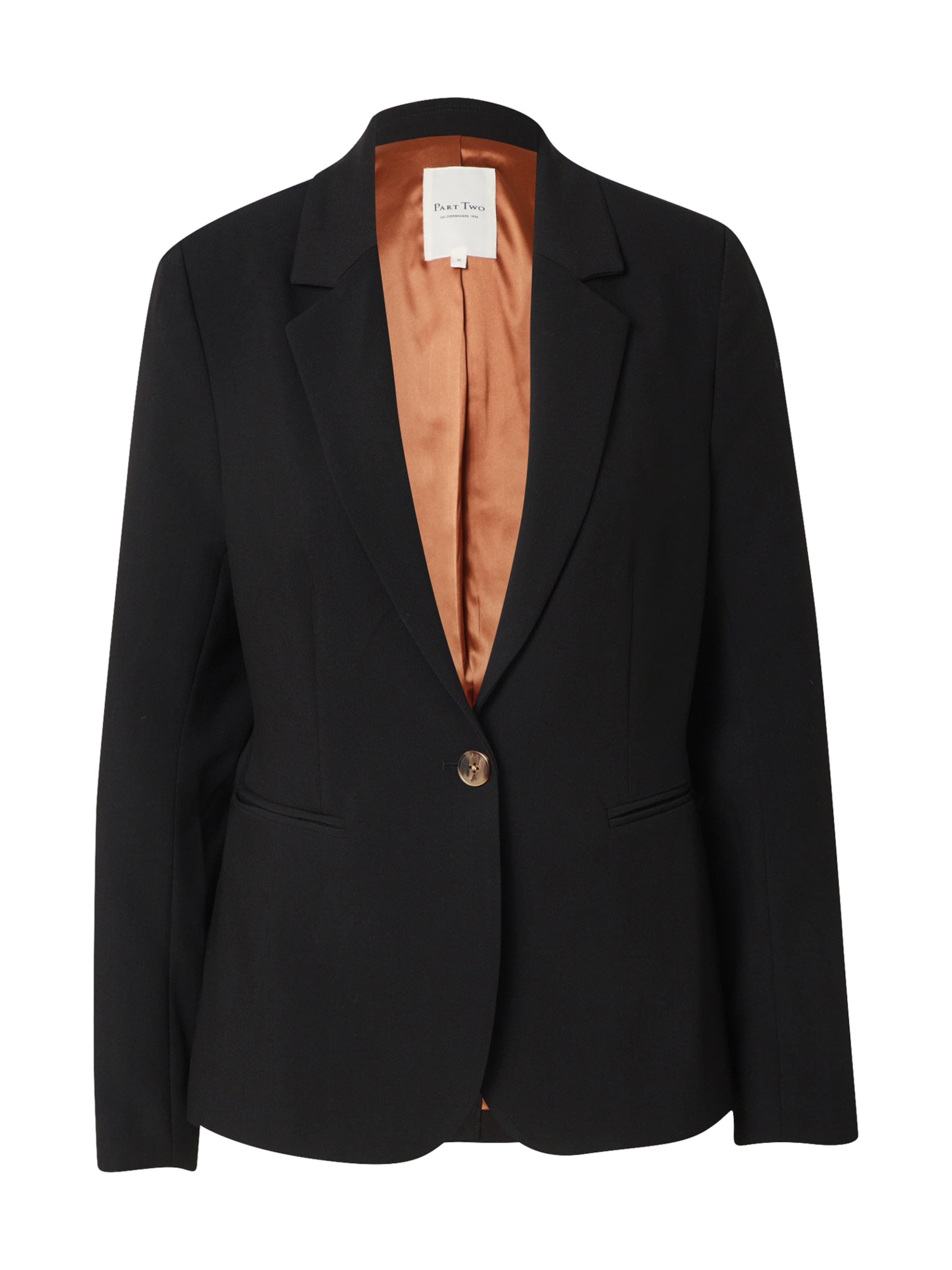 Blazer 'Taylor' Part Two en noir : devant