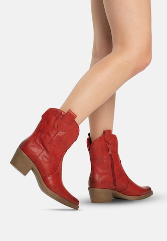 Salinyang Cowboylaarzen in Rood