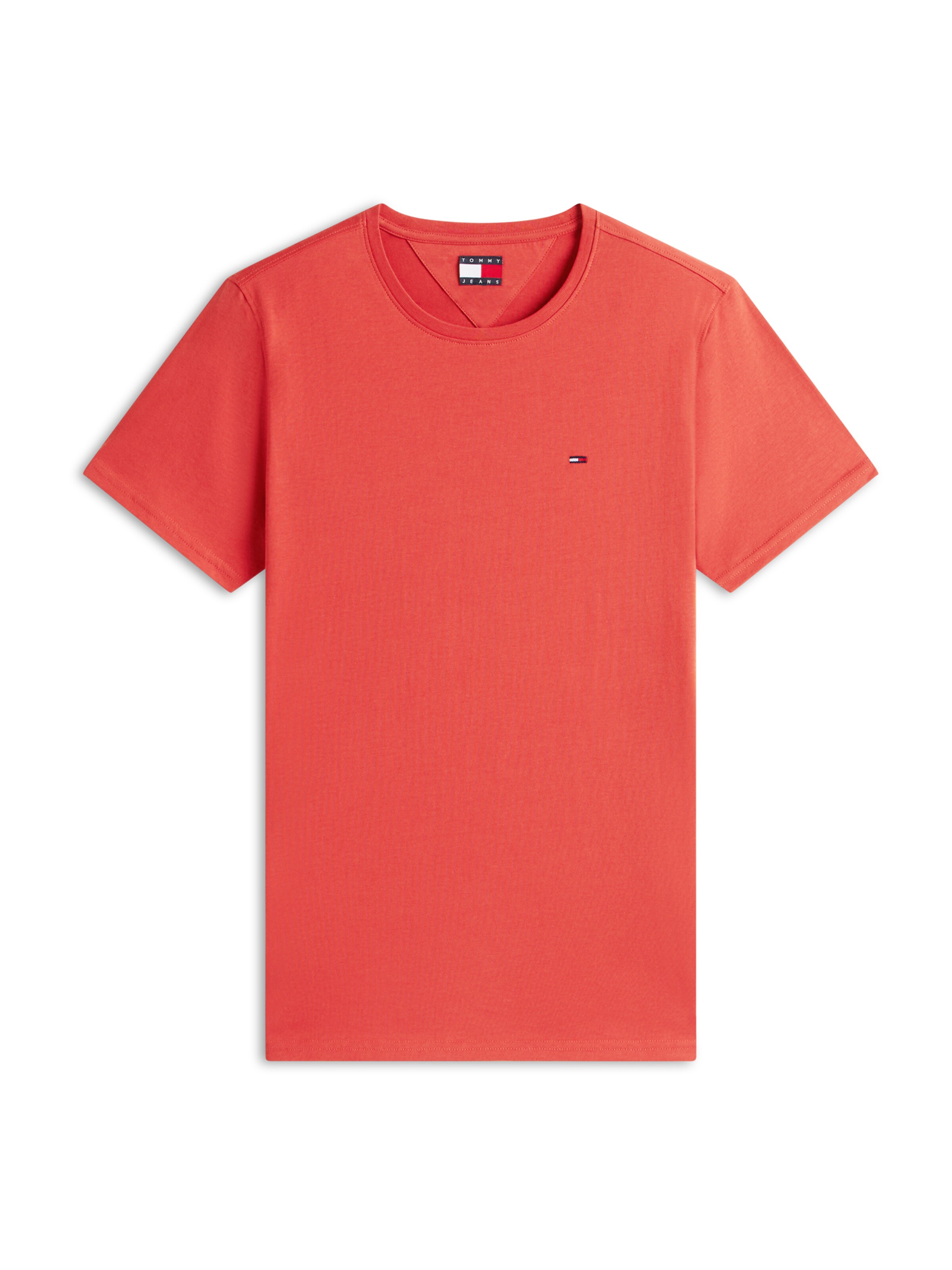 Tommy Jeans Majica | rdeča barva: sprednja stran