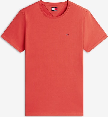 raudona Tommy Jeans Marškinėliai: priekis