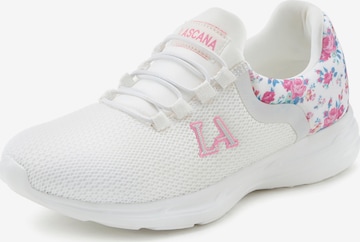 LASCANA Sneakers in White: front