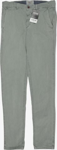 Hackett London Stoffhose 28 in Grün: Vorderseite