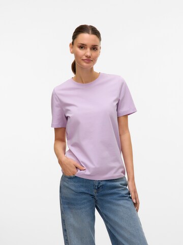 VERO MODA Shirt 'VMPAULINA' in Purple: front