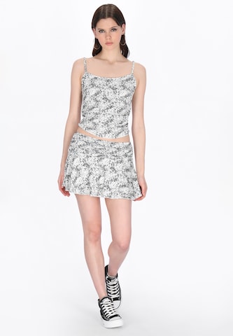 Jupe myMo ROCKS en blanc